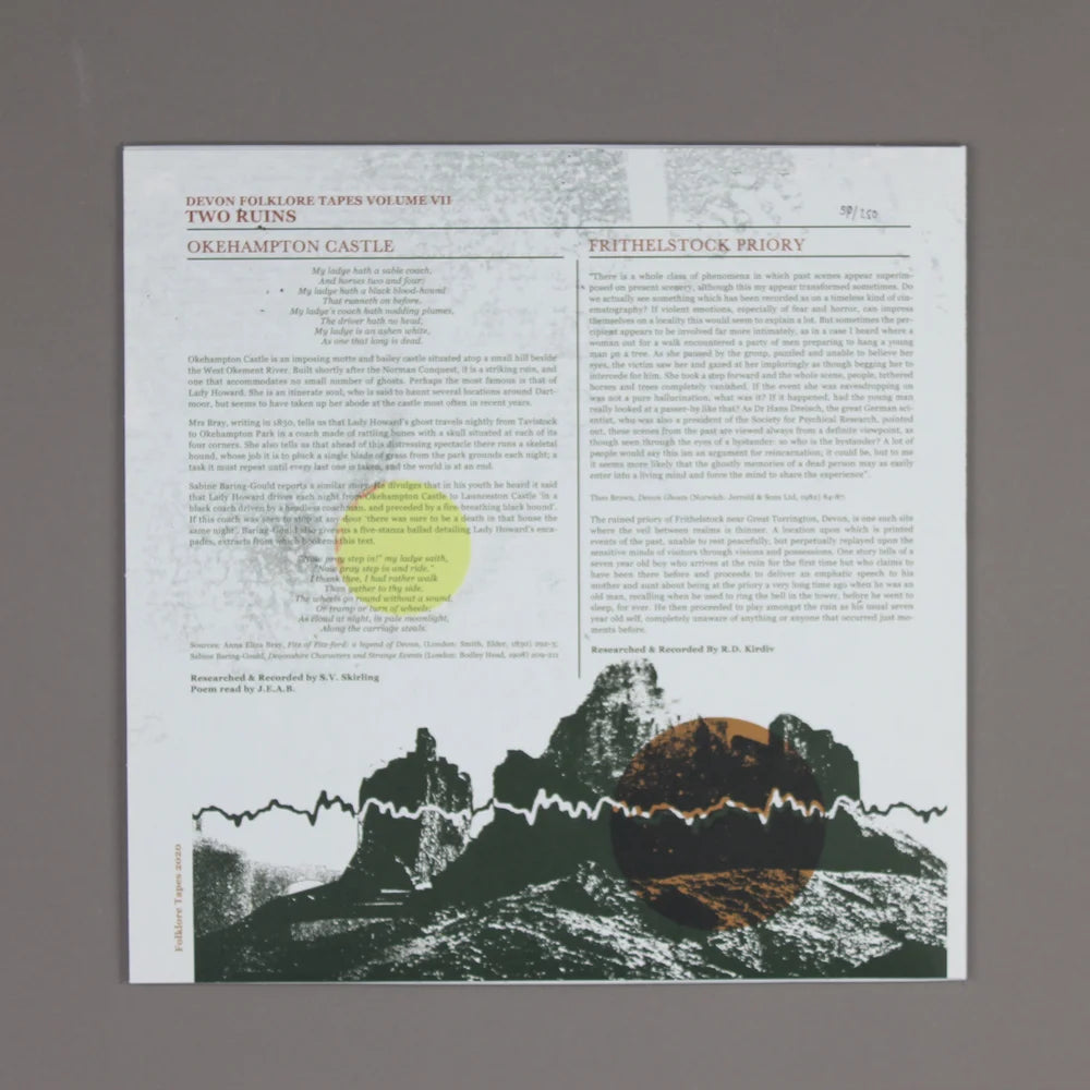 Devon Folklore Tapes Volume Vii - Two Ruins