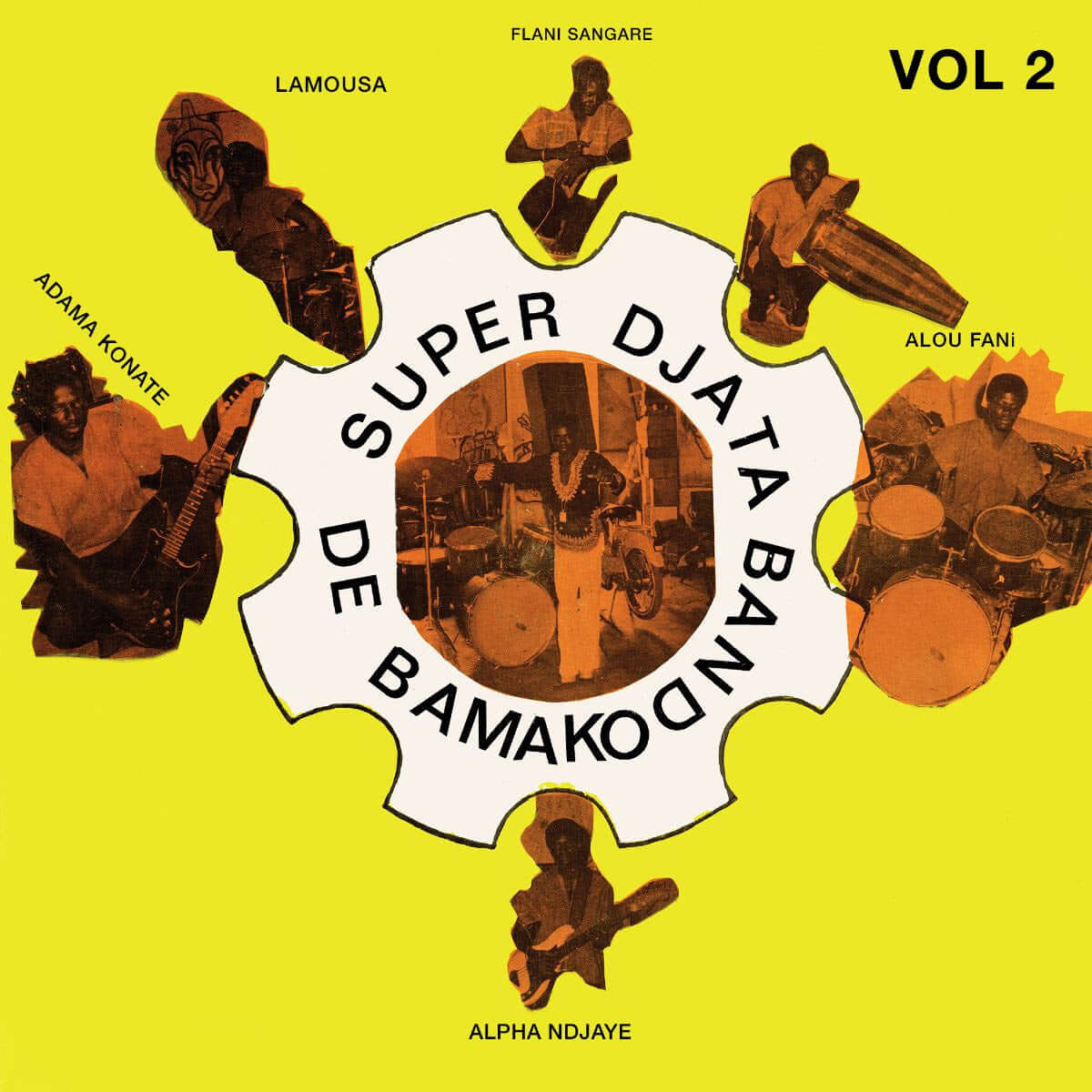 Super Djata Band - Authentique Vol. 2 Feu Vert 81 to 82