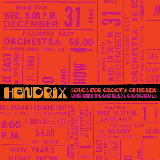 Jimi Hendrix - Songs For Groovy Children: The Fillmore East Concerts (Black Friday 2024)